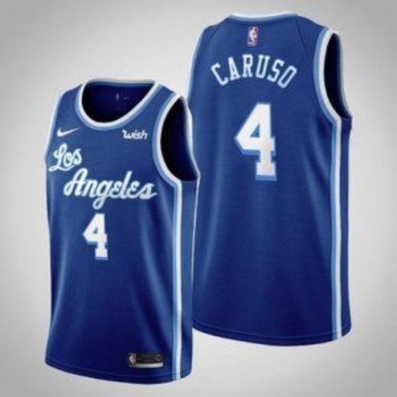 caruso lakers jersey